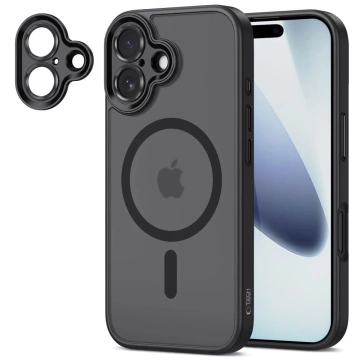 Etui Tech-Protect MagCam MagSafe do iPhone 17, czarny mat