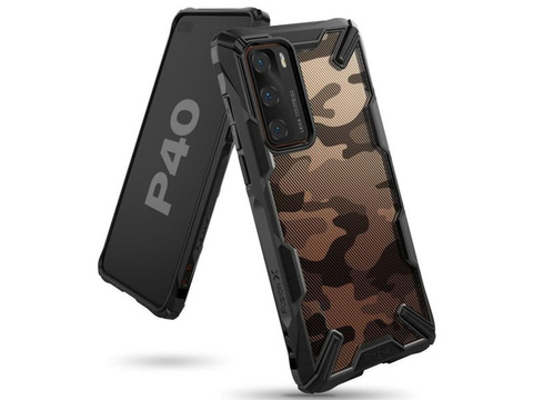 Etui Ringke Fusion X pro Huawei P40 Camo Black