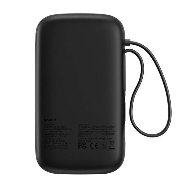 Powerbank Baseus QPow 2 20000mAh 30W 2xUSB-C Black