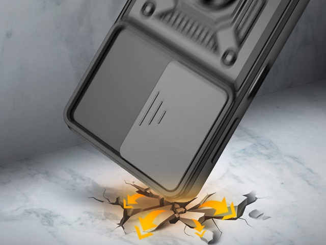 Pouzdro Alogy Stand Ring Case s krytem fotoaparátu pro Samsung Galaxy A32 5G Glass