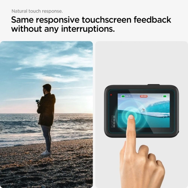 Szkło Spigen Glas.TR Slim GoPro Hero 13 Zestaw 2x Clear