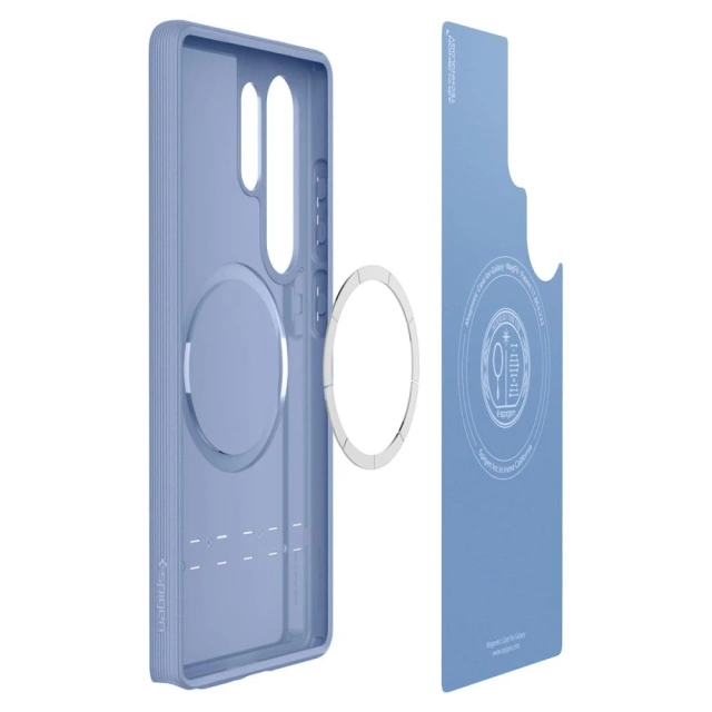 Чохол для Samsung Galaxy S25 Ultra Purple Ish Spigen Parallax Mag MagSafe
