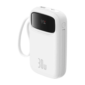Powerbanka Baseus QPow 2 10000mAh 30W biela