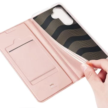 DUX DUCIS Skin Pro Hülle - Klapphülle für Samsung Galaxy S24 Plus rosa