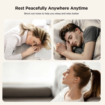Навушники TWS Joyroom JR-TS1 Cozydots Series Bluetooth 5.3 ANC – чорні