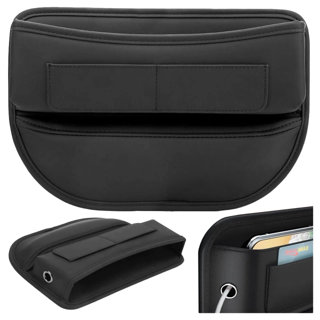 Organizér do auta do auta mezi sedadla Alogy Car Front Seat Storage Box černá