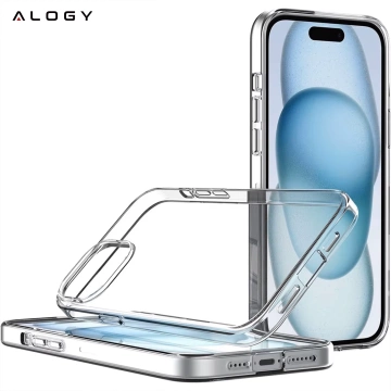 Handyhülle Gepanzerte Alogy Hybrid Case mit Kameraabdeckung für iPhone 13