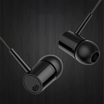 Alogy In-Ear Earphones Stereo Wired MiniJack Headphones Black