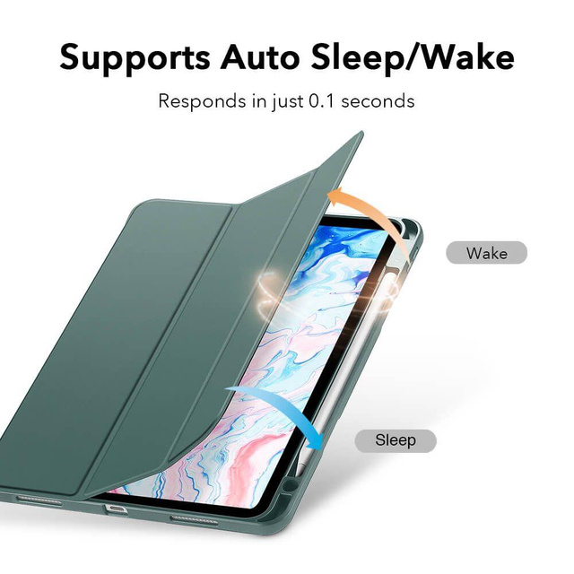 Etui Case ESR Rebound Pencil pre Apple iPad Air 4 2020 Black