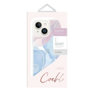 Pouzdro UNIQ Coehl Palette na telefon Apple iPhone 14 Plus 6,7" blue/dusk blue