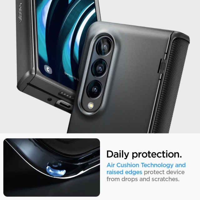 Etui Spigen Slim Armor Pro pre Samsung Galaxy Z Fold 4 Black