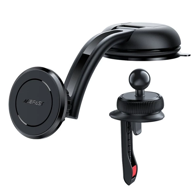 Acefast magnetic car phone holder for the cockpit and ventilation grill black (D7 black)