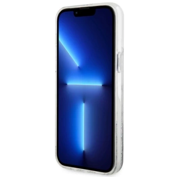 Pevné puzdro Etui Guess GUHCP14XLCSGSGH na iPhone 14 Pro Max 6,7" Liquid Glitter Marble