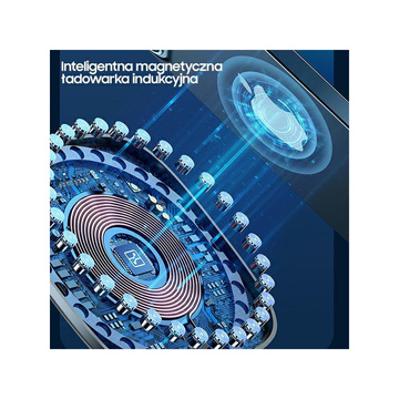 USAMS Indukčná nabíjačka US-CD159 magnetická W1 15W Extra tenký iPhone 12 séria čierna/čierna CD159DZ01