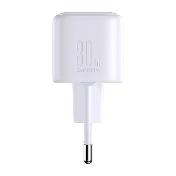 Joyroom JR-TCG15 Mini 30W GaN nabíjačka Rýchla USB-C Biela