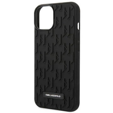 Etui Karl Lagerfeld KLHCP14MRUPKLPK pro iPhone 14 Plus 6,7" pevný 3D monogram