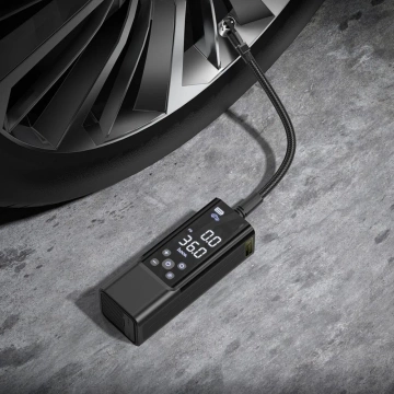 HOCO Portable Cordless Air Compressor/Air Compressor 5000mAh ZP7 Black