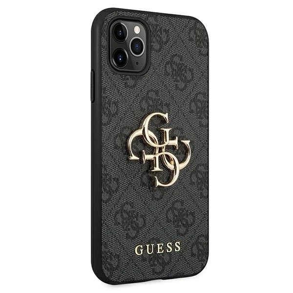 Твердий чохол Etui Guess GUHCN584GMGGR для iPhone 11 Pro 4G з великим металевим логотипом