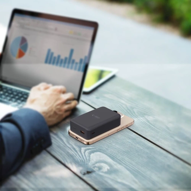 Powerbank Tech-Protect PB12 LifeMag 20000mAh MagSafe Schwarz 15W