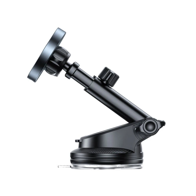 Magnetický indukční držák do auta MM15W-V5 Magnetický MagSafe DashBoard and Vent Car Mount Bezdrátová nabíječka 15W pro mřížku Černá