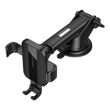 Vention KCOB0 Automatischer Autotelefonhalter mit Saugnapf, Schwarz