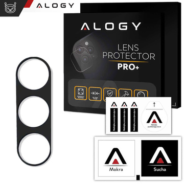 Kovový kryt pro Samsung Galaxy S24, ochranný pro ostrůvek fotoaparátu, Alogy Metal Lens, černý