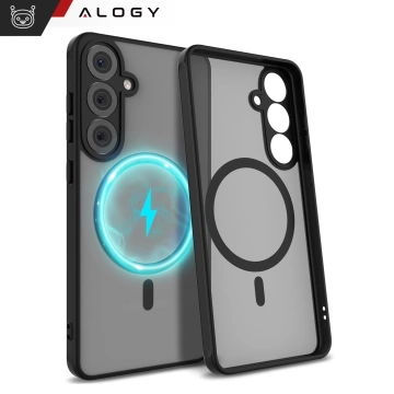 Pouzdro pro Apple iPhone 16 Pro Max Alogy Anti-Shock Hybrid Case pro MagSafe Transparent