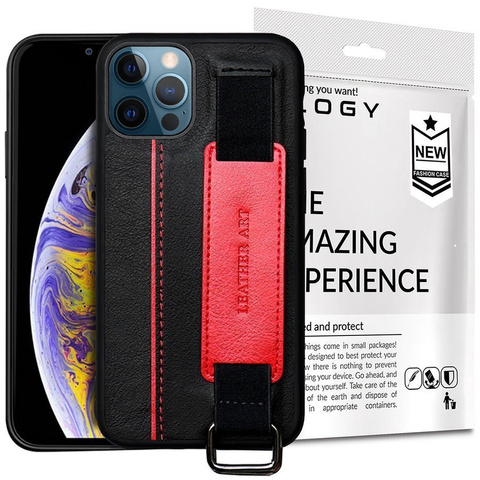 Alogy Leather Case for Apple iPhone 12 Pro Max 6.5 Black
