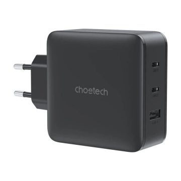 Nabíječka Choetech PD8005 GaN 100W 2x USB-C USB-A černá