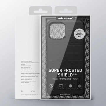 Nillkin Super Frosted Shield zesílený kryt pouzdra iPhone 13 mini černý