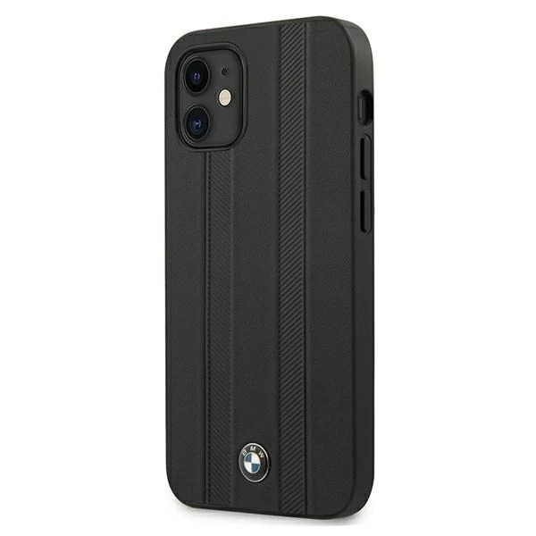 BMW BMHCP12STTBK Phone Case for Apple iPhone 12 Mini 5.4" black/black hardcase Signature Tire Marks