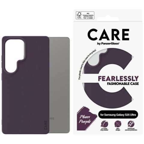 CARE Case für Samsung Galaxy S25 Ultra von PanzerGlass Fashion Purple