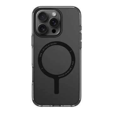 Etui do iPhone 16 Pro UNIQ Clario MagSafe Półprzezroczyste Dymne