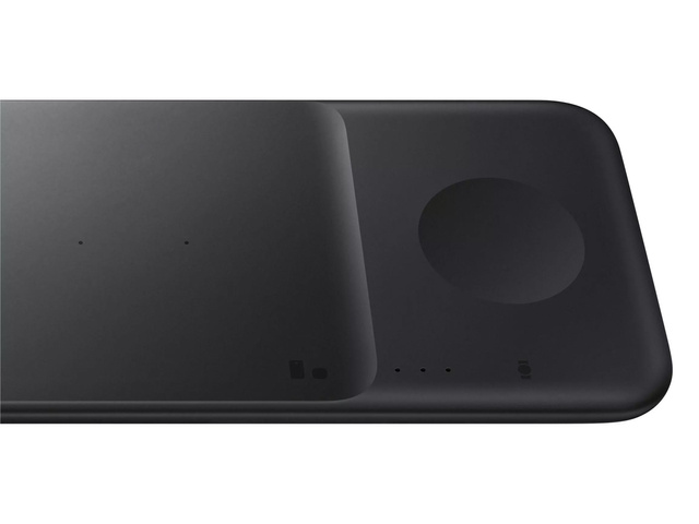 Оригінальний індукційний зарядний пристрій Samsung 3в1 Qi EP-P6300TBEGEU Trio 25W