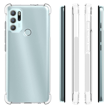 Броньований чохол ShockProof Alogy для Motorola Moto G60s Прозорий