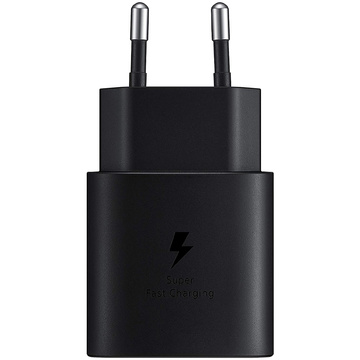 Nástenná nabíjačka 3,6 A 25 W rýchle napájanie PD USB-C Type-C Single Black