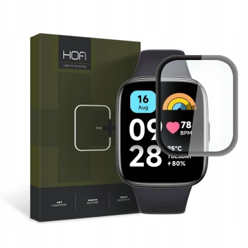 Hybridní sklo Hofi Hybrid Pro pro Xiaomi Redmi Watch 3 Active Black