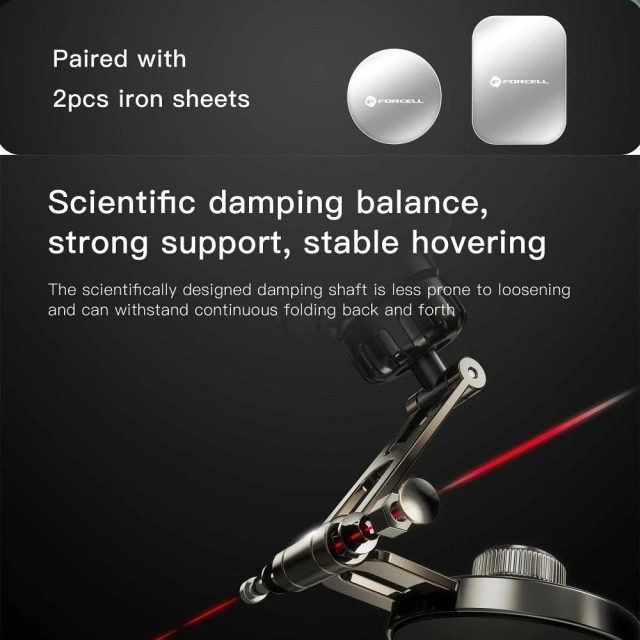 Forcell Magnetic Car Holder Metal 3in1 IronSecure