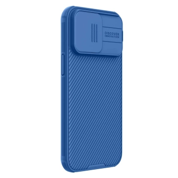 Магнітний чохол Nillkin CamShield Pro для iPhone 15 Pro із захистом камери - синій