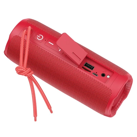 Głośnik Bluetooth HOCO HC16 2×5W 3h Czas Pracy Czerwony