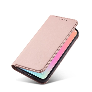 Magnet Card Case case for iPhone 13 Pro cover card wallet stand pink