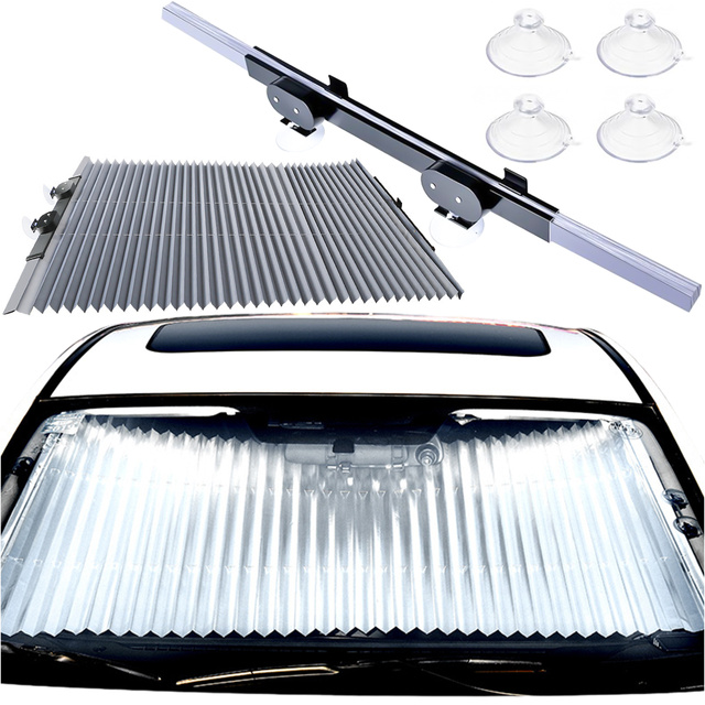 Sunshade blind car sun visor car windshield cover universal double-sided 150x65cm