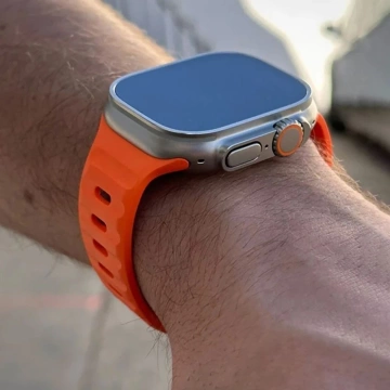 IconBand Line Sportarmband für Apple Watch 4 / 5 / 6 / 7 / 8 / SE / ULTRA (42 / 44 / 45 / 49 mm) Starlight