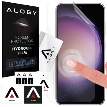 Hydrogélová fólia pre Samsung Galaxy S24/ S23 / S22 / S21 / S20 / S10 / S9 / S8 / Plus / Ultra / FE Ochranná fólia na displej telefónu Alogy Hydrogélová fólia