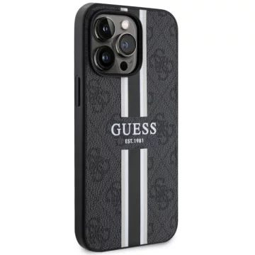 Etui Guess GUHMP13XP4RPSK для iPhone 13 Pro Max 6,7" твердий чохол 4G Printed Stripes MagSafe