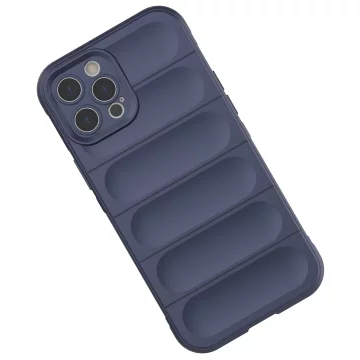 Magic Shield Case for iPhone 12 Pro Max flexible armored cover dark blue