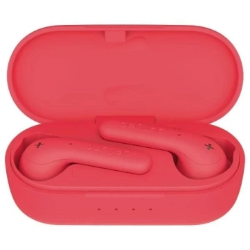 Bluetooth 5.0 slúchadlá DeFunc True Basic bezdrôtové červená/červená 71960