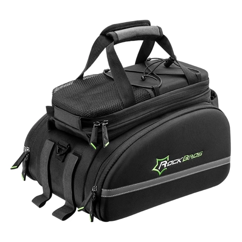 Rockbros A6-03BK Bike Bag for 35l Trunk with Fold-Out Pockets - Black