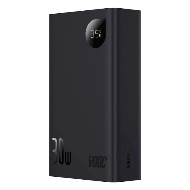 Powerbanka Baseus Adaman 2, 20000mAh, 30W, 3xUSB, USB-C (černá)