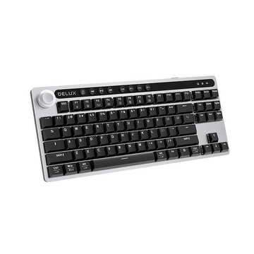 Delux KS200D 2.4G BT Wireless Mechanical Keyboard